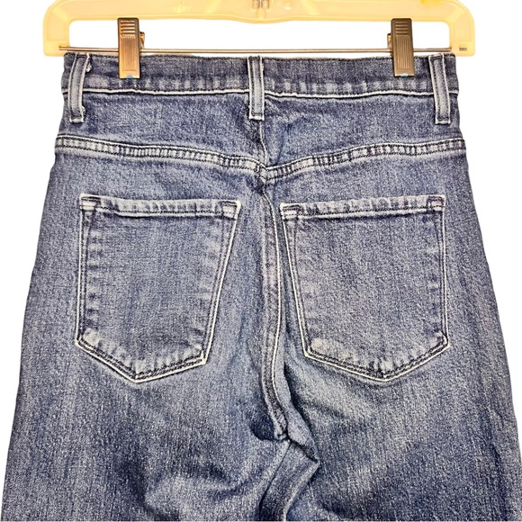 J Brand Joan Crop High Rise Dark Wash Jeans 24 - Picture 3 of 8